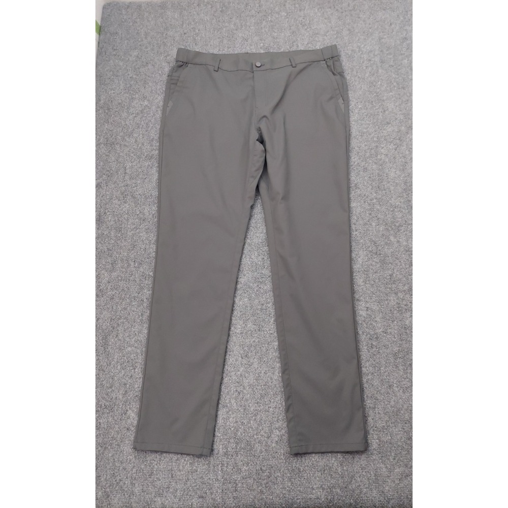 Jack Archer Jetsetter Pants Men 38x34 Charcoal Gray Chino Golf Performance Tech